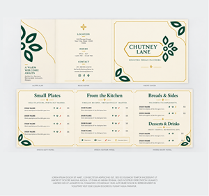 Menu Design by Astriella21 for this project | Design: #37725346