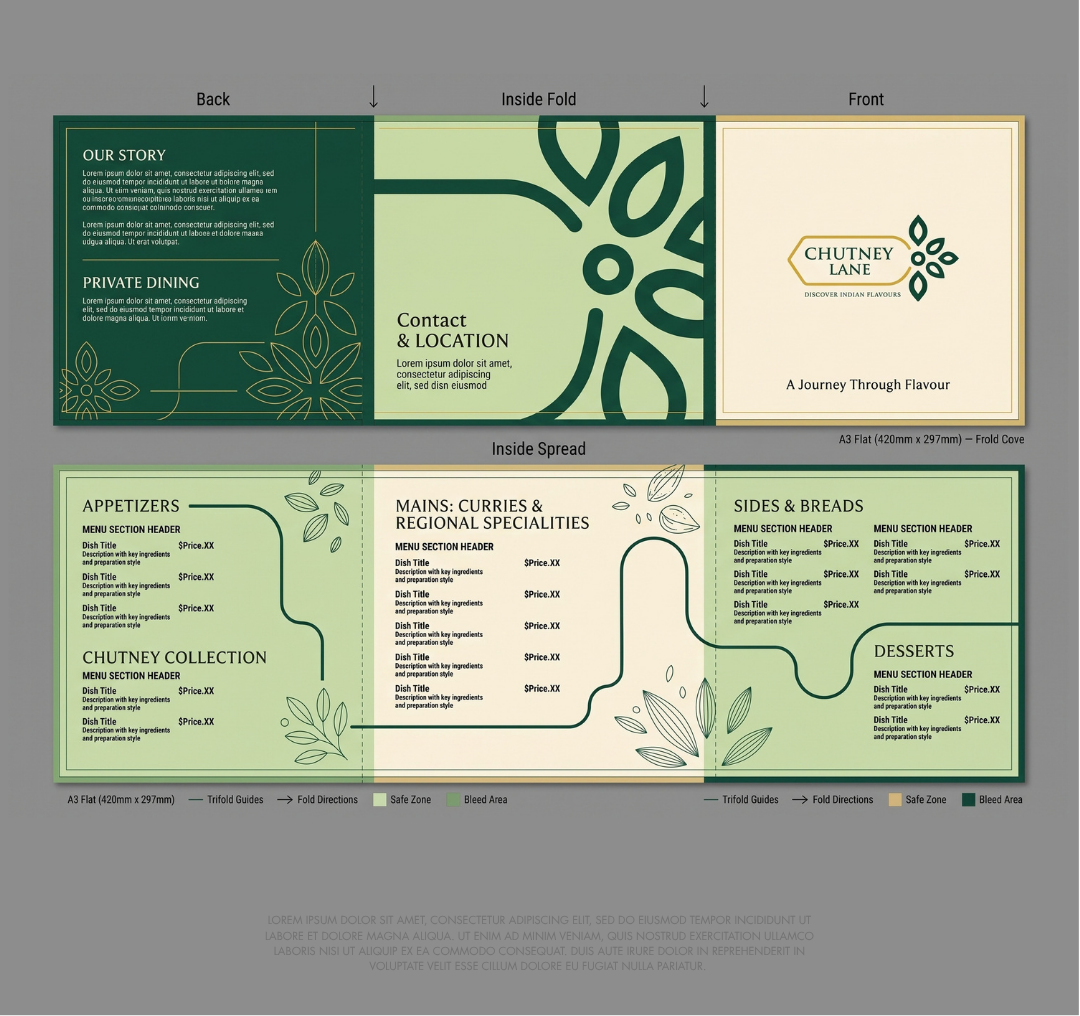 Menu Design by Astriella21 for this project | Design #37725347