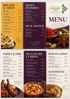 Menu Design by Magdi Bayoumi for this project | Design: #37722042