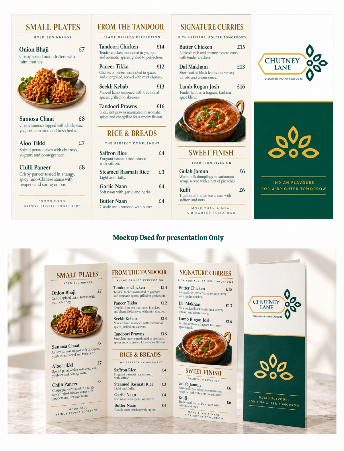 Menu Design by PixxelGallery for this project | Design #37708566