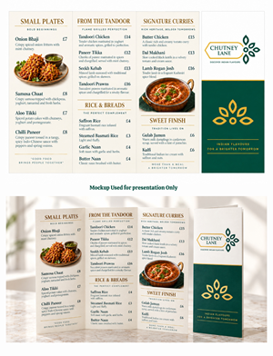 Menu Design by PixxelGallery