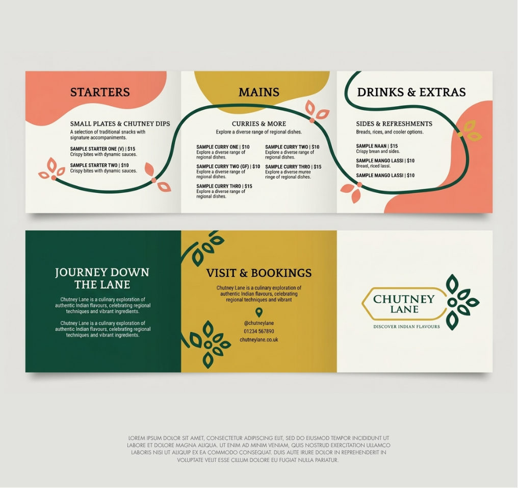 Menu Design by smokyy26 for this project | Design #37725339