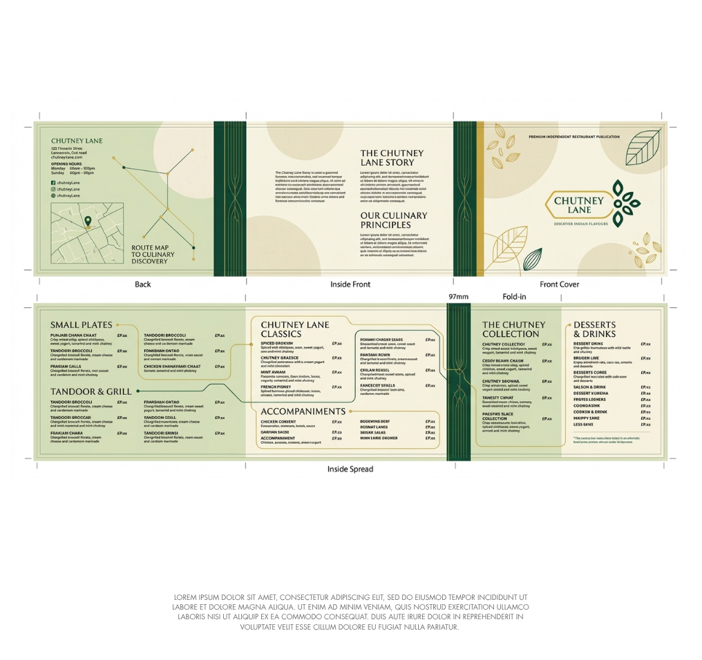 Menu Design by smokyy26 for this project | Design #37725340