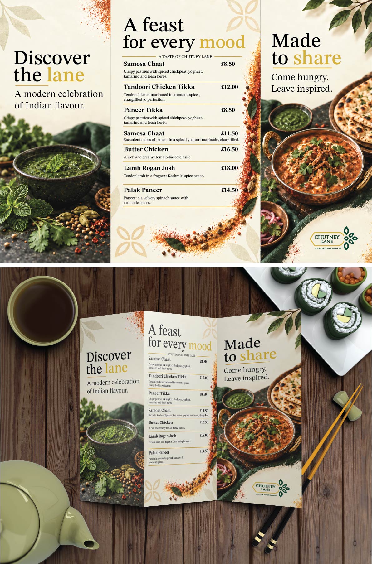 Menu Design by Sunil Peter for this project | Design #37713054