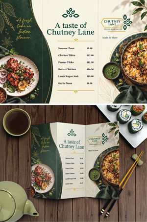 Menu Design by Sunil Peter for this project | Design: #37713065