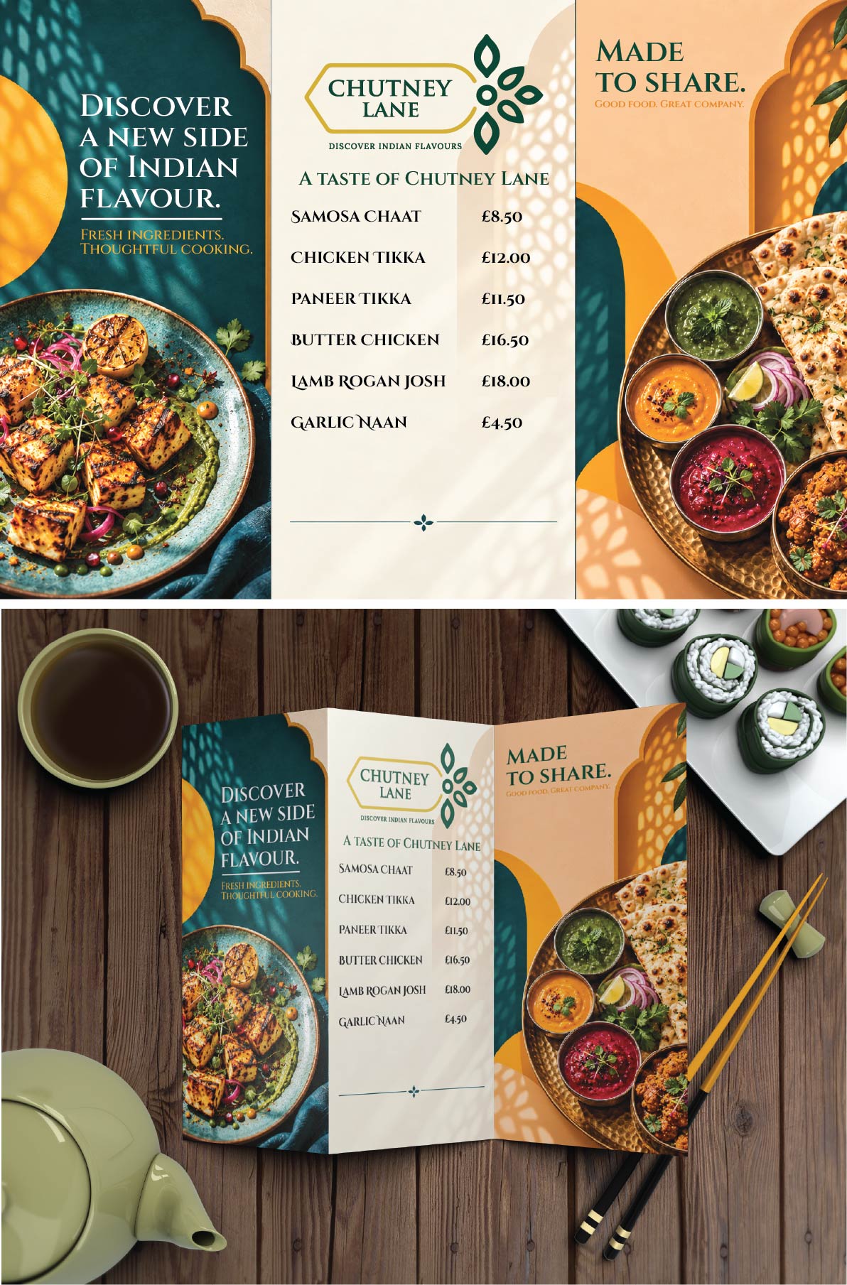 Menu Design by Sunil Peter for this project | Design #37713073