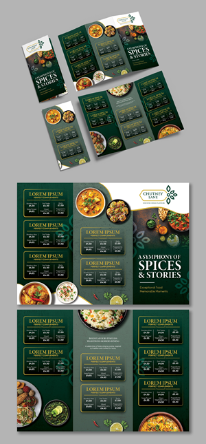 Menu Design by Impressive Designs for this project | Design #37710384