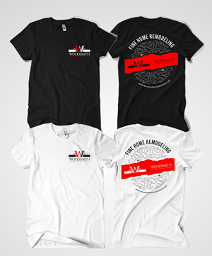 T-shirt Design by Rheanza for woodsmith construction,llc | Design: #37710314