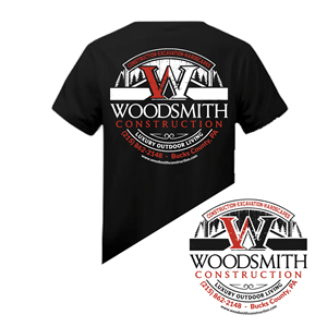 T-shirt Design by onze design for woodsmith construction,llc | Design #37716395