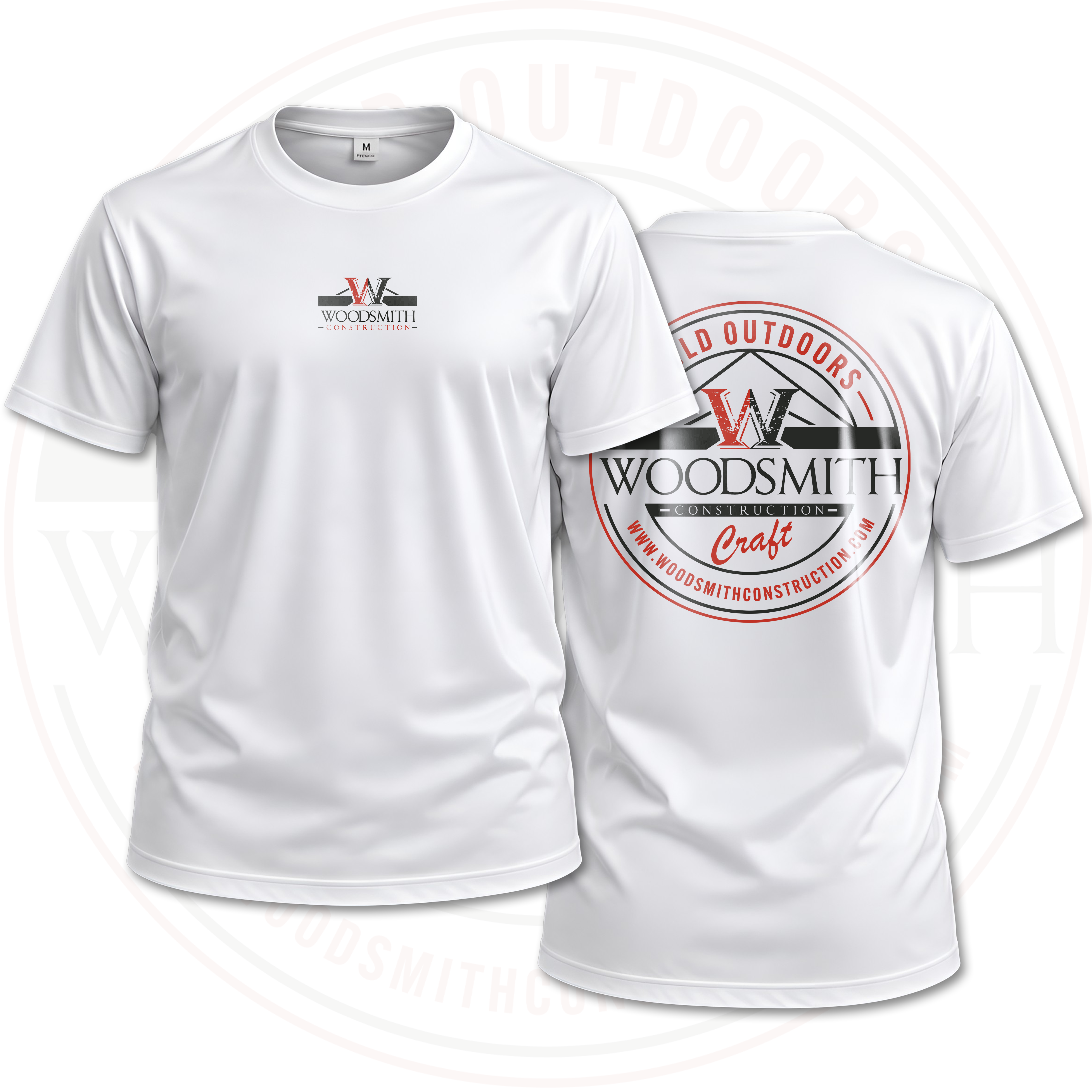 T-shirt Design by Sultan  Studio for woodsmith construction,llc | Design #37710152