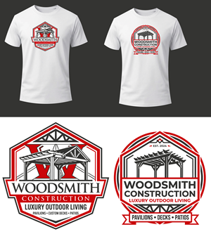 T-shirt Design by amdad26 for woodsmith construction,llc | Design #37708412