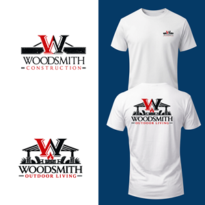 T-shirt Design by amdad26 for woodsmith construction,llc | Design: #37714898