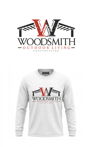 T-shirt Design by Nooren for woodsmith construction,llc | Design: #37708664