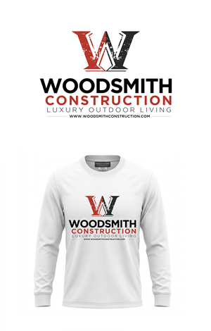 T-shirt Design by Nooren for woodsmith construction,llc | Design: #37708665