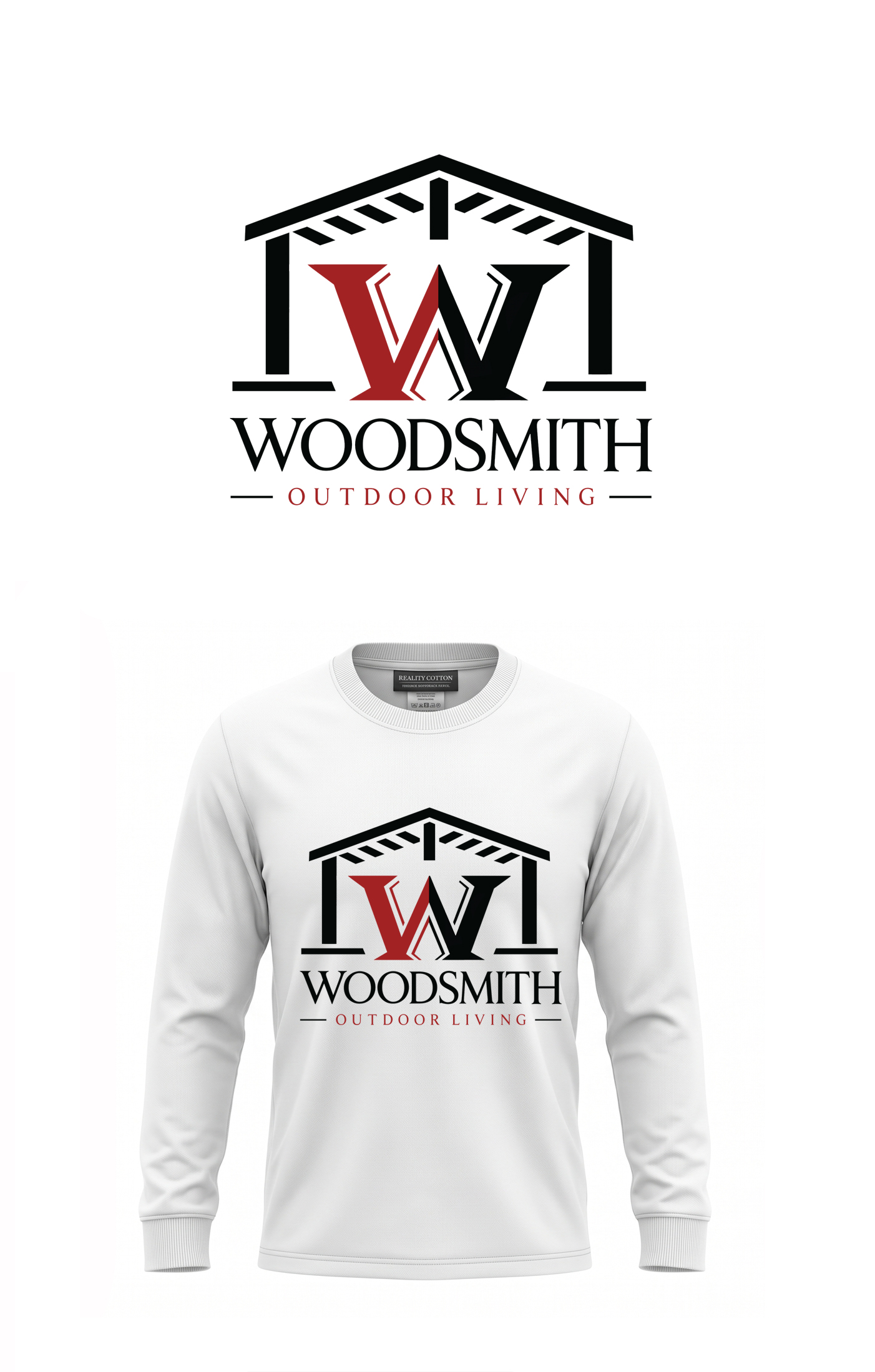 T-shirt Design by Nooren for woodsmith construction,llc | Design #37708686