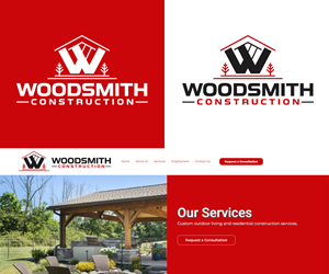 T-shirt Design by cheez_O for woodsmith construction,llc | Design: #37708714