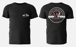 T-shirt Design by Barney Stinson for woodsmith construction,llc | Design: #37709872