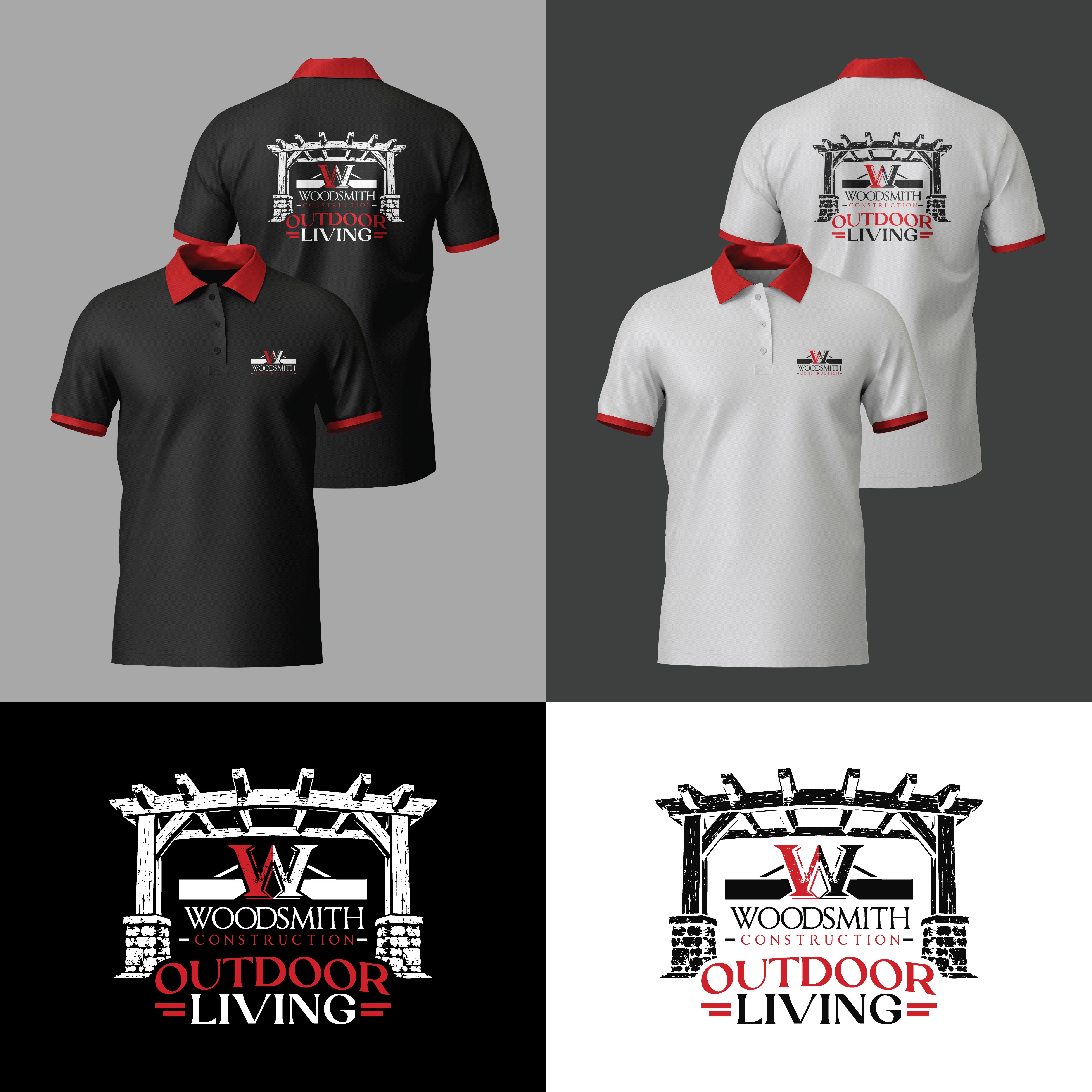 T-shirt Design by Impressive Designs for woodsmith construction,llc | Design #37709909