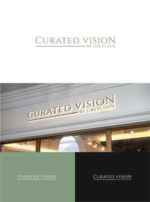 Logo Design by Axeen for Curated Vision by Gretchen | Design: #37713589