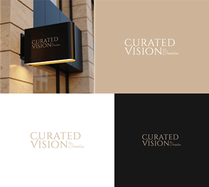 Logo Design by Axeen for Curated Vision by Gretchen | Design: #37713592