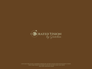 Logo Design by AbrinaDesign for Curated Vision by Gretchen | Design: #37712155