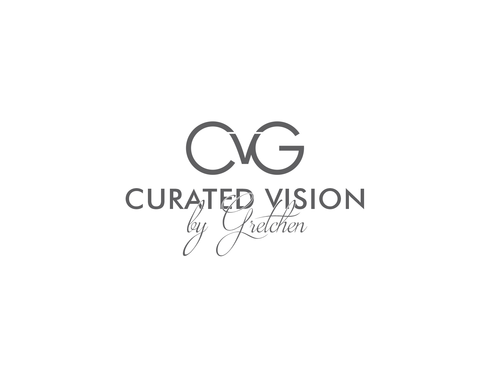 Logo Design by JatYES for Curated Vision by Gretchen | Design #37711977