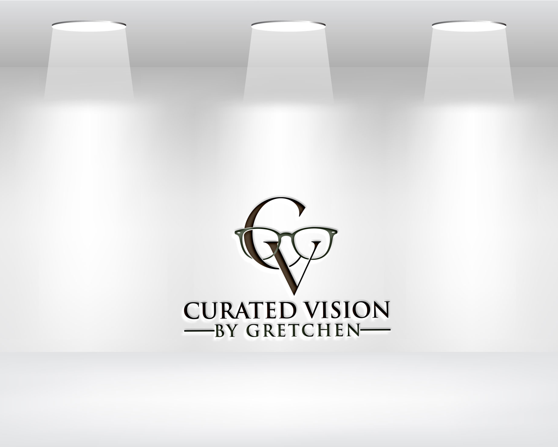 Logo Design by Adam Smith..... for Curated Vision by Gretchen | Design #37716795