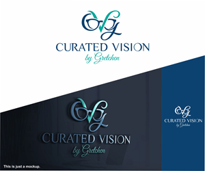 Logo Design by alkaline for Curated Vision by Gretchen | Design: #37715439