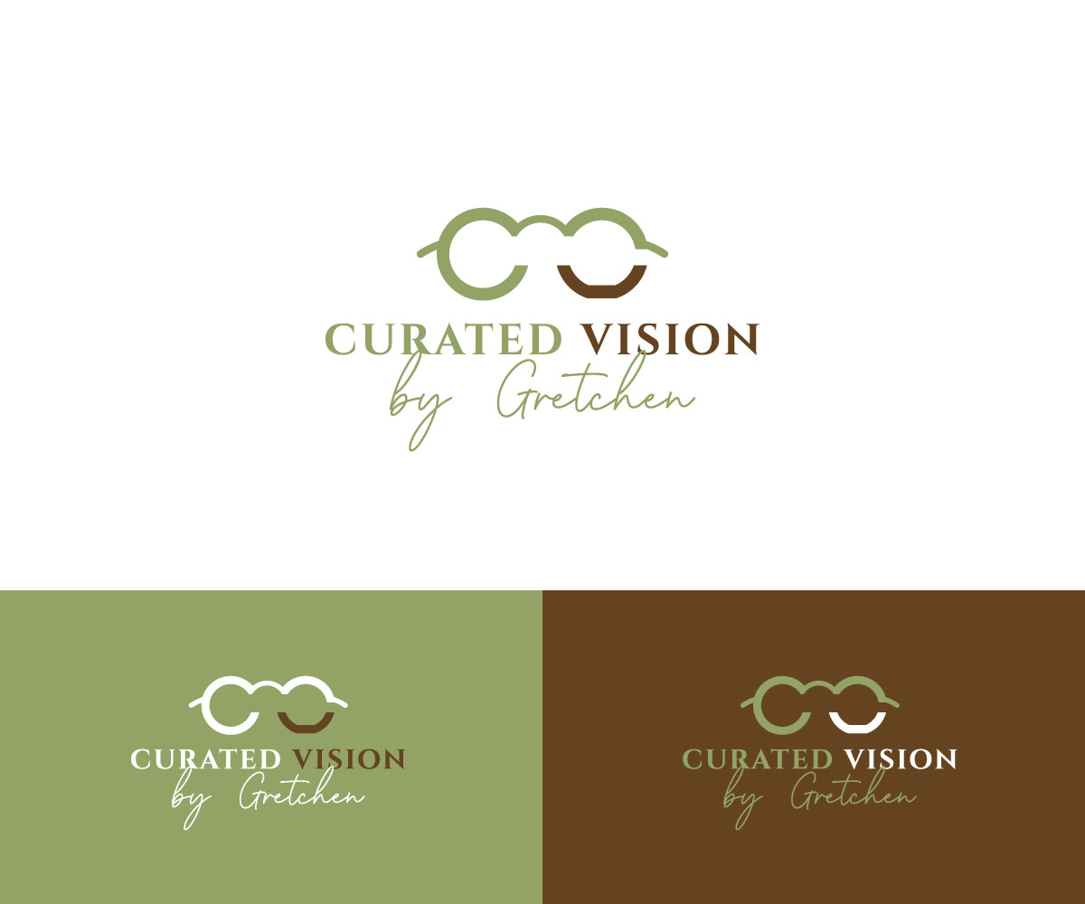 Logo Design by Tamim_iqbal for Curated Vision by Gretchen | Design #37714667