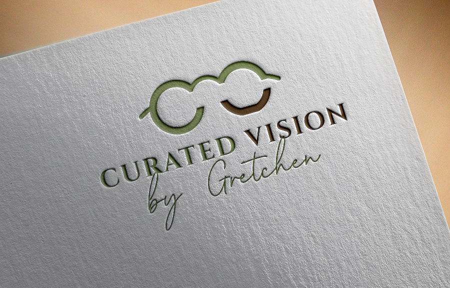 Logo Design by Tamim_iqbal for Curated Vision by Gretchen | Design #37714669