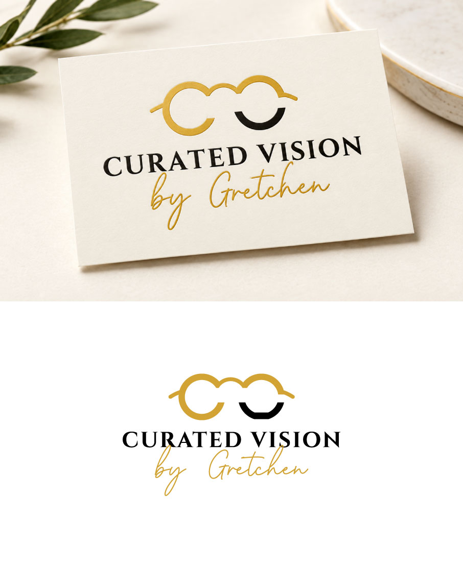 Logo Design by Tamim_iqbal for Curated Vision by Gretchen | Design #37715519