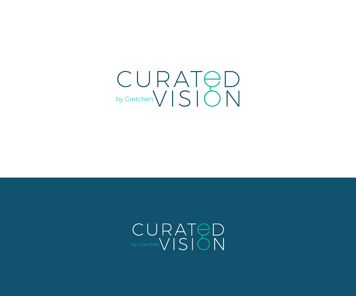Logo Design by Widi Nalendra for Curated Vision by Gretchen | Design #37720368