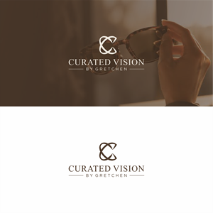 Logo Design by melzh for Curated Vision by Gretchen | Design: #37713700