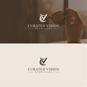 Logo Design by melzh for Curated Vision by Gretchen | Design: #37713733