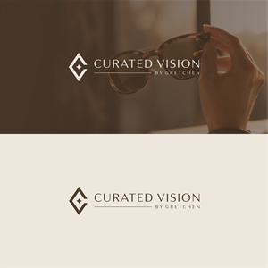 Logo Design by melzh for Curated Vision by Gretchen | Design: #37715733