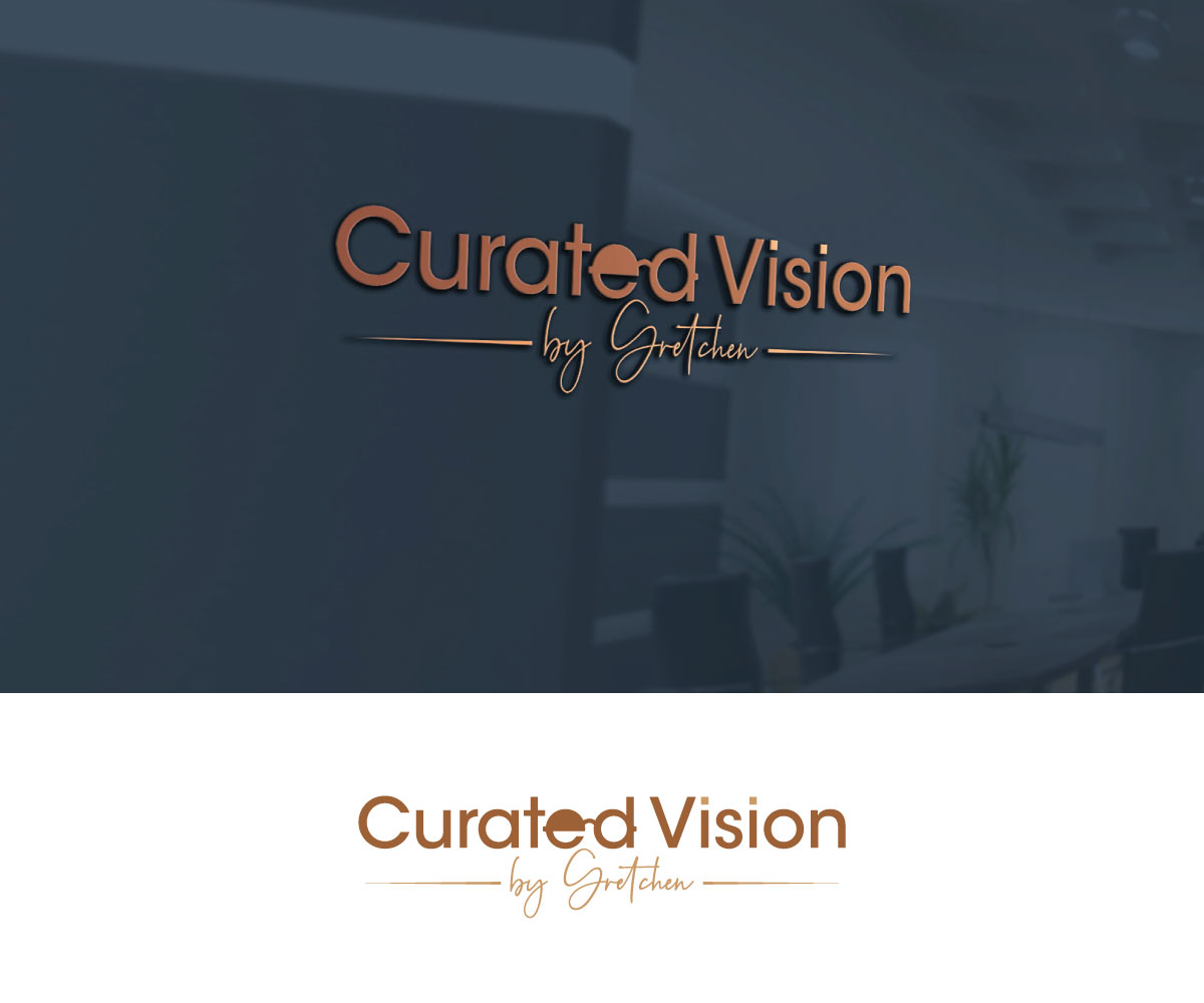 Logo Design by Srk pix!14 for Curated Vision by Gretchen | Design #37712796