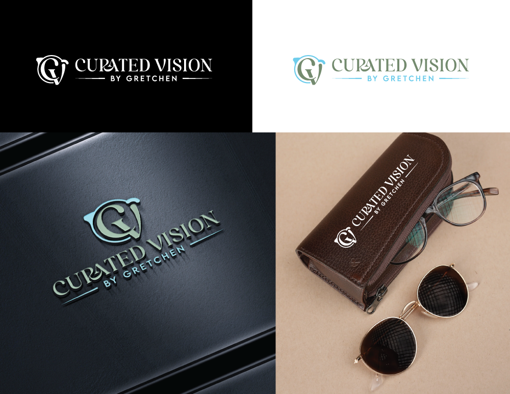 Logo Design by RA-bica for Curated Vision by Gretchen | Design #37713316