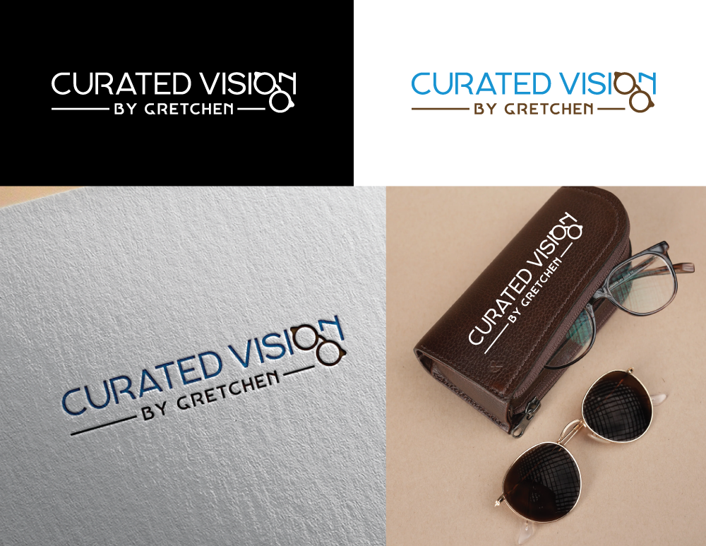 Logo Design by RA-bica for Curated Vision by Gretchen | Design #37713317