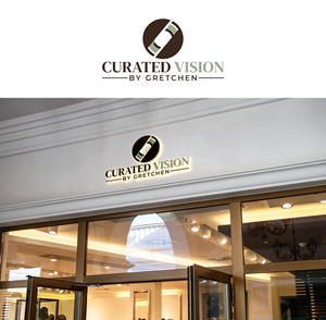 Logo Design by RA-bica for Curated Vision by Gretchen | Design: #37713320