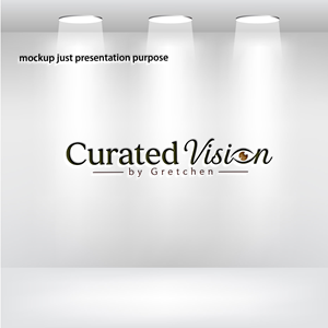 Logo Design by Pixel Signature for Curated Vision by Gretchen | Design: #37713088