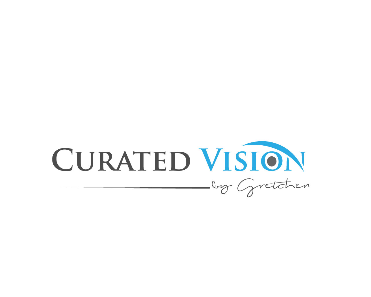 Logo Design by yapi for Curated Vision by Gretchen | Design #37722194