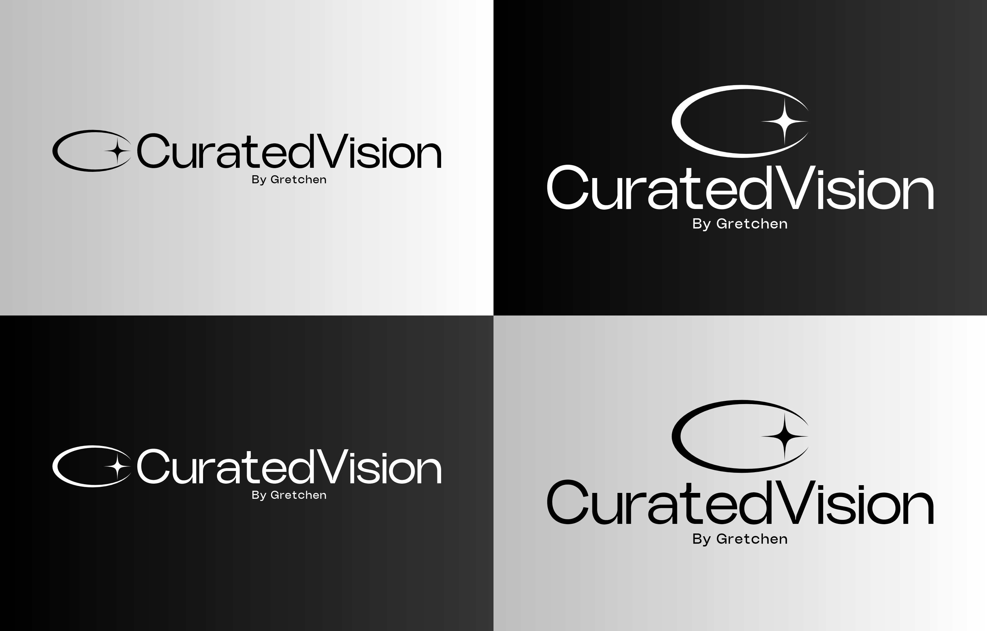 Logo Design by KRSA.DSGN for Curated Vision by Gretchen | Design #37712785