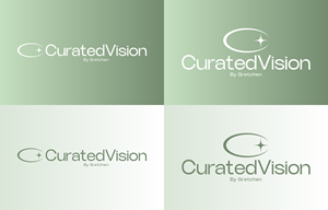 Logo Design by KRSA.DSGN for Curated Vision by Gretchen | Design: #37712786