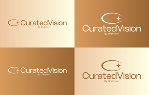 Logo Design by KRSA.DSGN for Curated Vision by Gretchen | Design: #37712788