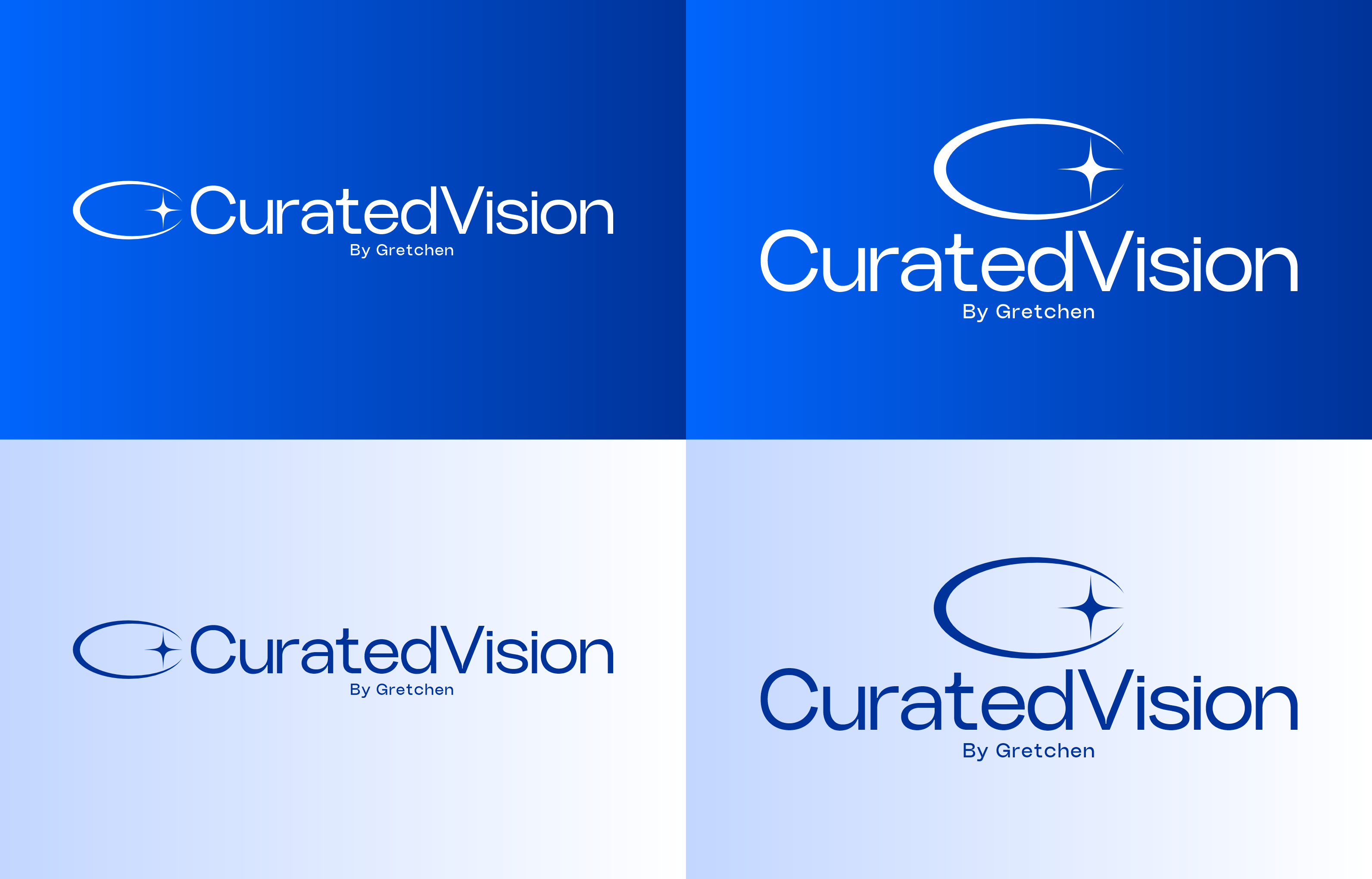 Logo Design by KRSA.DSGN for Curated Vision by Gretchen | Design #37712791