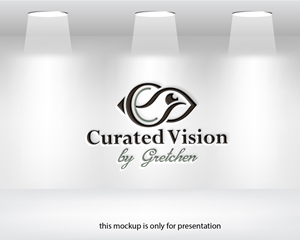 Logo Design by J.H.F for Curated Vision by Gretchen | Design: #37714539