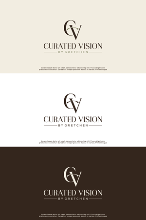 Logo Design by Milds for Curated Vision by Gretchen | Design: #37728267