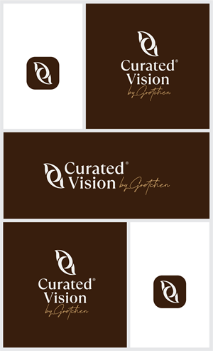 Logo Design by Ha.Connick for Curated Vision by Gretchen | Design: #37730009