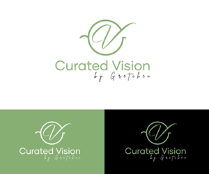 Logo Design by RaKu 2 for Curated Vision by Gretchen | Design: #37715185