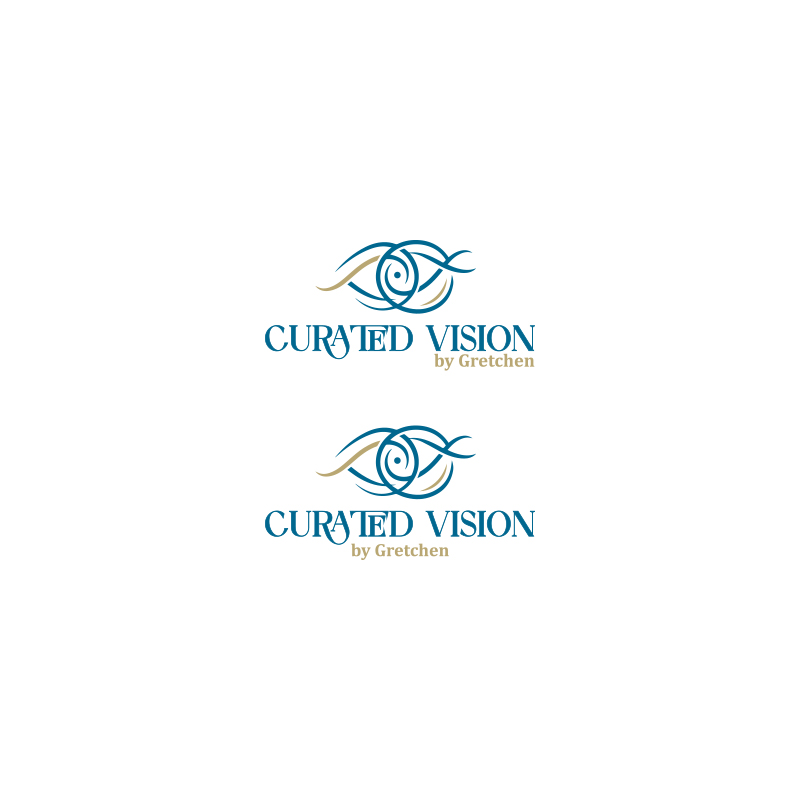 Logo Design by Coli for Curated Vision by Gretchen | Design #37727786